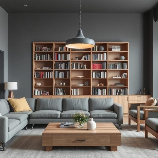 jakie meble do szarych ścian