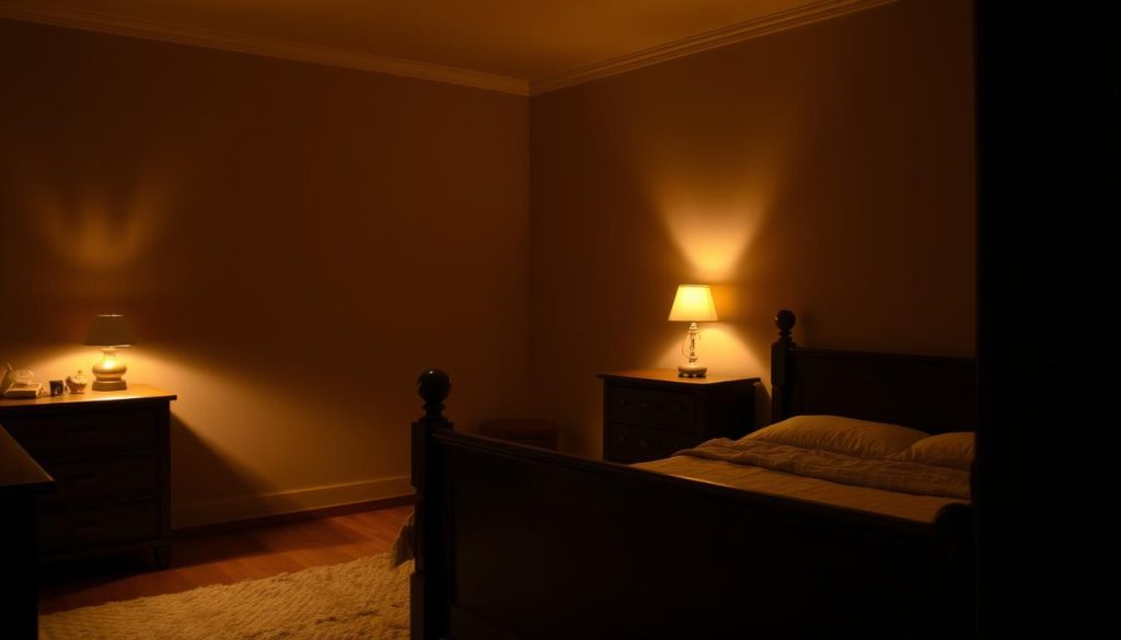 oświetlenie i kolor ścian