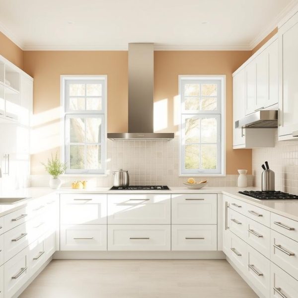 białe meble w kuchni jaki kolor ścian