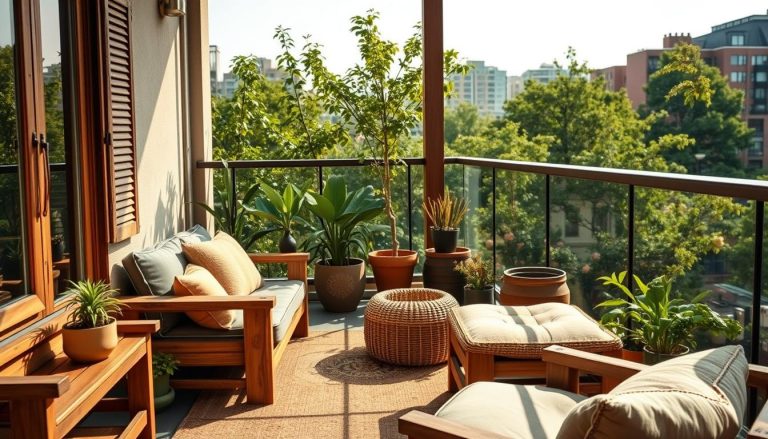obróbka na balkon