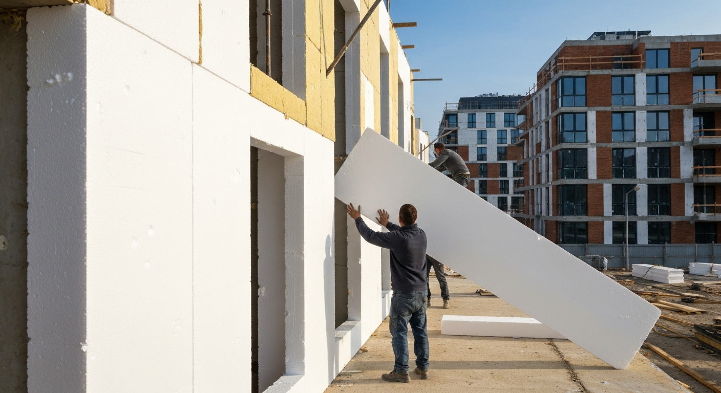 Mur 50 cm - jaki zastosować styropian? Kluczowe wskazówki 2
